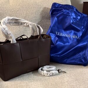 Verano Hill Brown Tote Bag